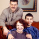 Нина Николаевна с любимыми мальчиками - сыном Андреем и внуком Ваней