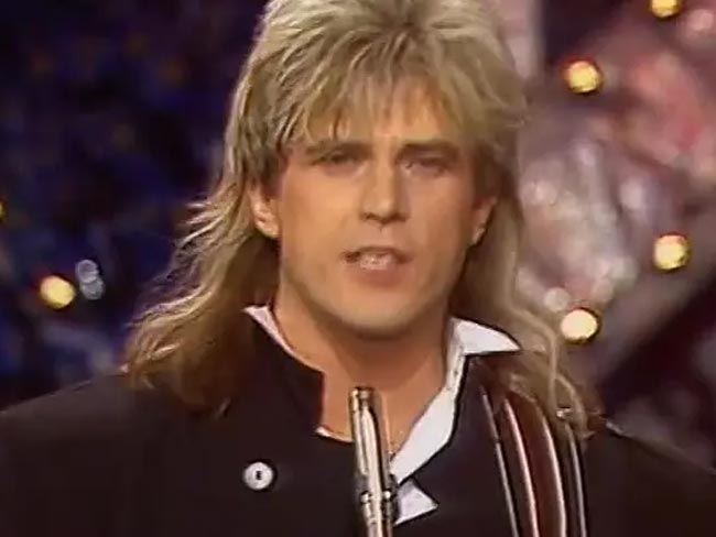 Алексей Глызин. Фото: кадр из передачи «Песня года-1990»