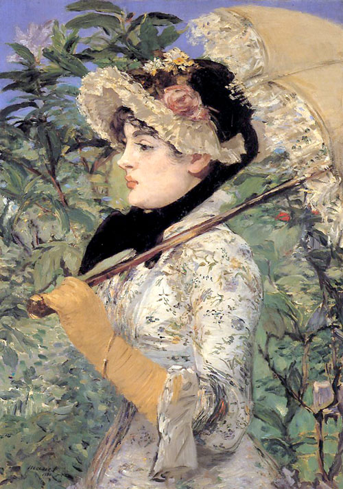 Мане, «Весна. Жанна де Марси» (1881 г.)