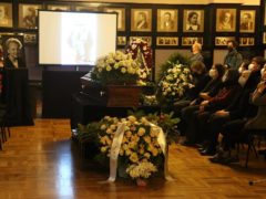 Прощание с Анастасией Вознесенской