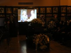 Прощание с Анастасией Вознесенской