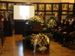 Прощание с Анастасией Вознесенской