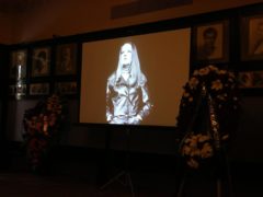 Прощание с Анастасией Вознесенской