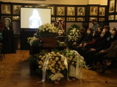 Прощание с Анастасией Вознесенской