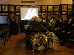 Прощание с Анастасией Вознесенской