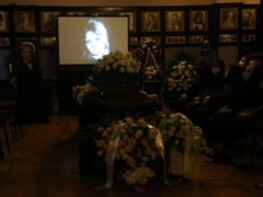 Прощание с Анастасией Вознесенской