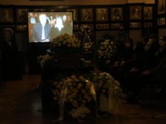 Прощание с Анастасией Вознесенской