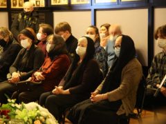 Прощание с Анастасией Вознесенской