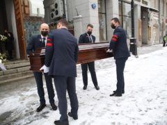 Прощание с Анастасией Вознесенской