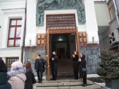 Прощание с Анастасией Вознесенской