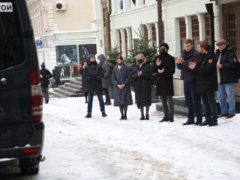 Прощание с Анастасией Вознесенской