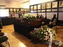 Прощание с Анастасией Вознесенской