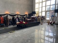 Прощание с Михаилом Зеленским