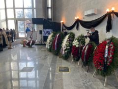 Прощание с Михаилом Зеленским