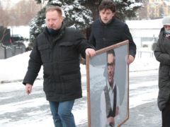 Прощание с Михаилом Зеленским