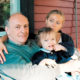 Бродский с женой Марией и дочерью Анной на острове Торе в Швеции (август 1994 г.)