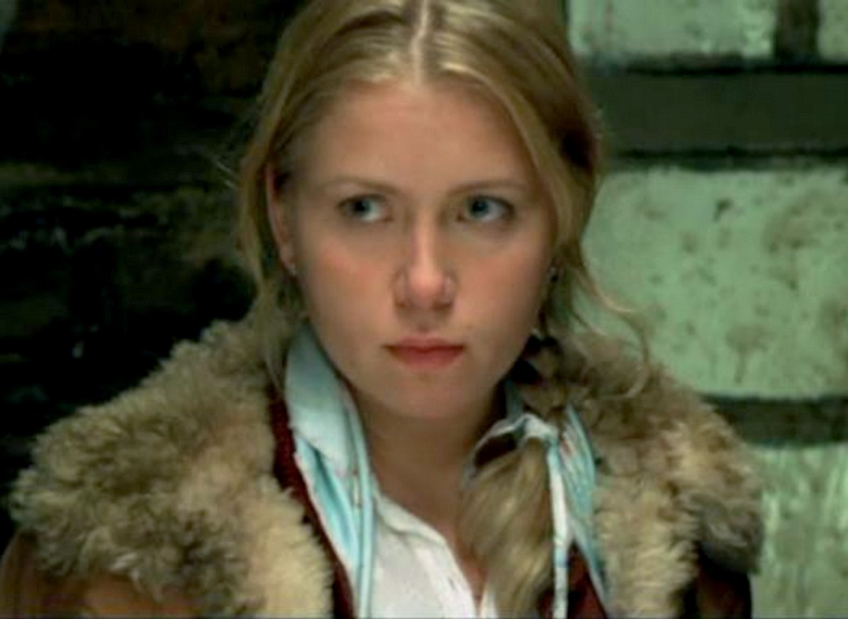 Актриса Яна Шивкова. Кадр из фильма "Бумер"