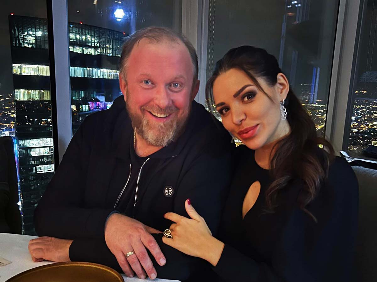 Константин Ивлев с женой Валерией