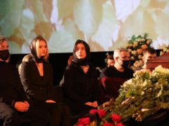 Прощание с Зинаидой Кириенко