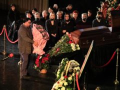 Прощание с Зинаидой Кириенко