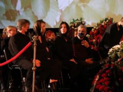 Прощание с Зинаидой Кириенко