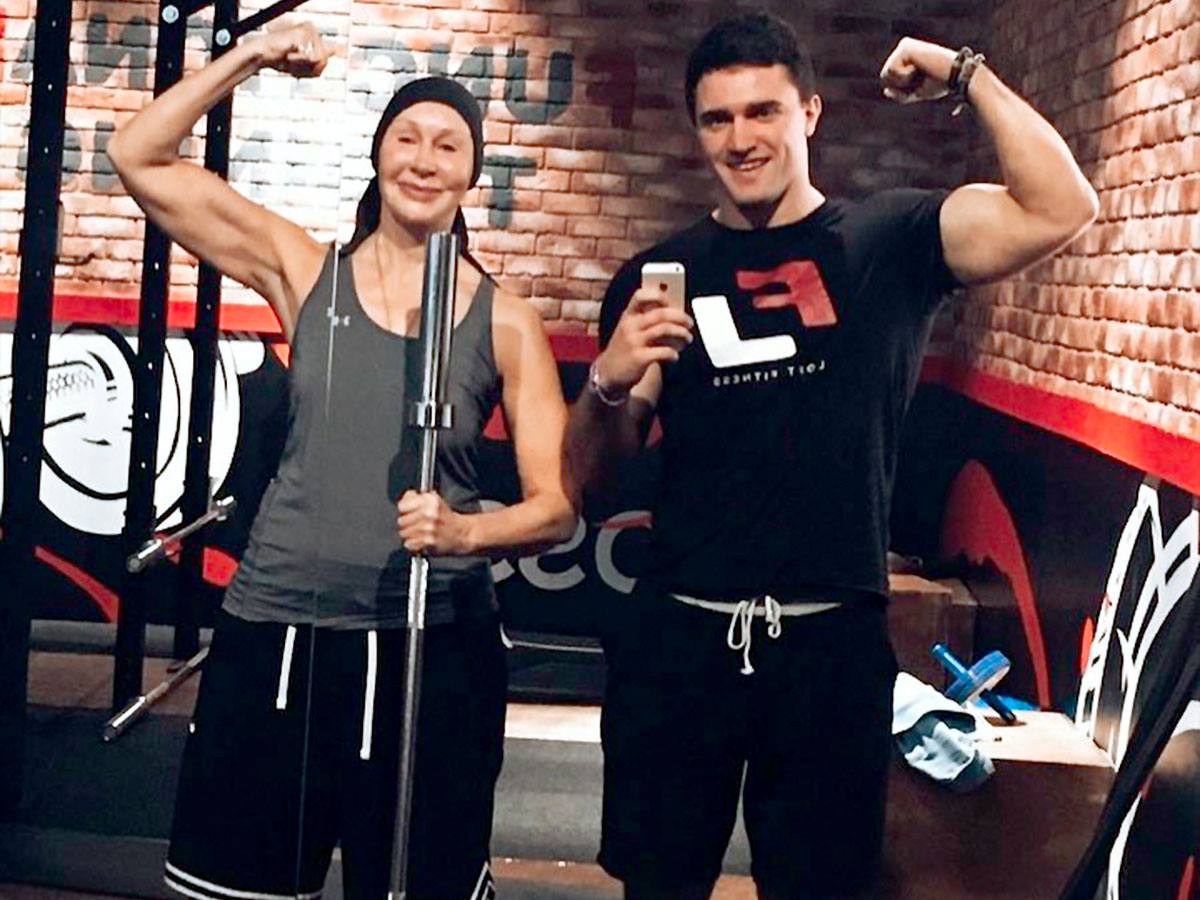 Татьяна Григорьевна с тренером Александром Романенко поставила не один личный рекорд