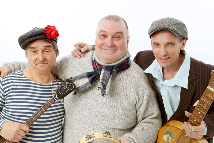 Иванушки из «Деревеньки»: Андрей Перелыгин, Владимир Павлов и Вячеслав Кожевников