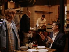 На съемках клипа