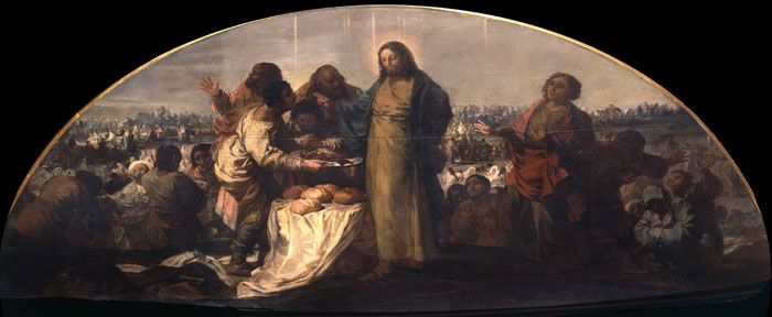 Франсиско Гойя, «Умножение хлебов и рыб» (1796 - 1797)