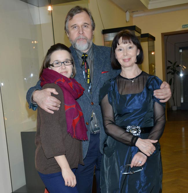 Евгения-Симонова с Андреем Эшпаем и дочерью Марией