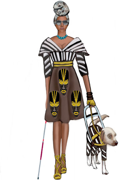 Обычная одежда для необычных людей: школьница из Тульской области готова совершить прорыв в мире «особой» моды