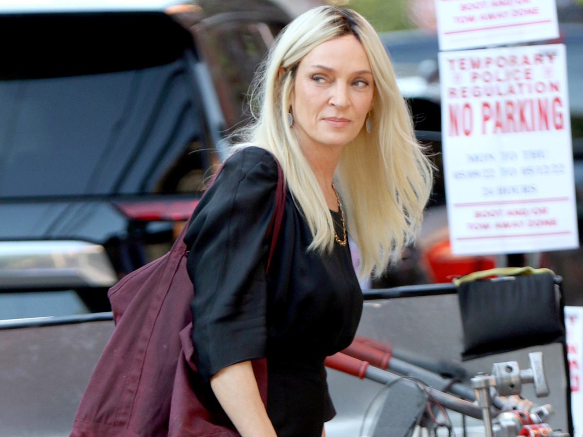 Ума Турман - совсем не глупая блондинка