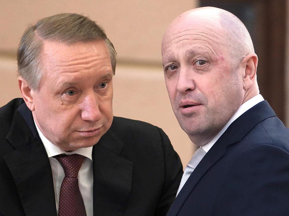 Александр Беглов и Евгений Пригожин