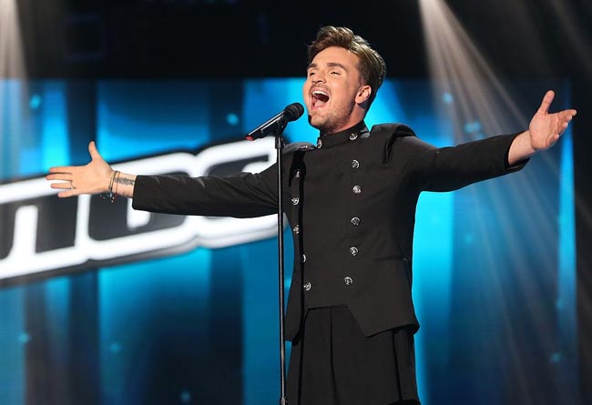 Александр Панайотов на шоу «Голос»