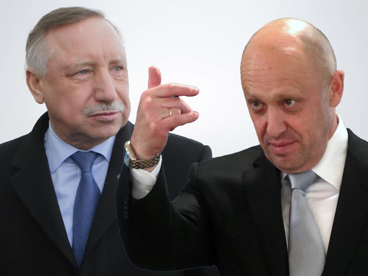 Александр Беглов и Евгений Пригожин