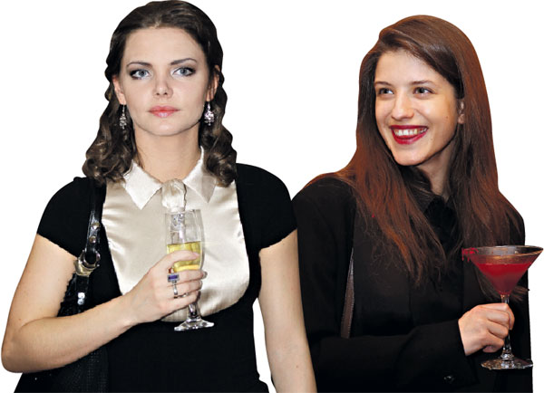 Лиза Боярская - Ане Чиповской: Вот так бокальчик пригубишь, а потом - «здравствуй, мама!»