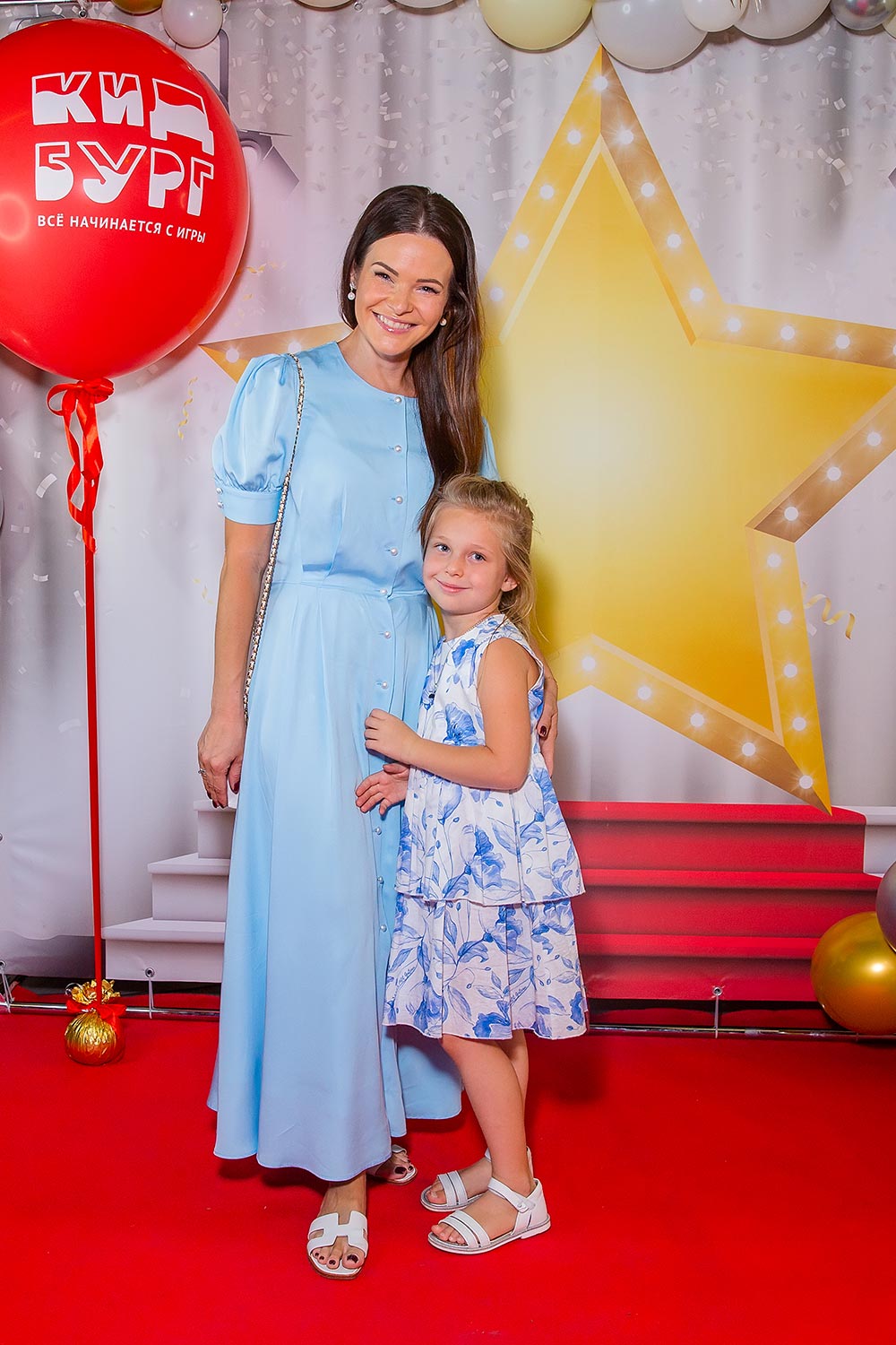 Анна Пескова с дочерью