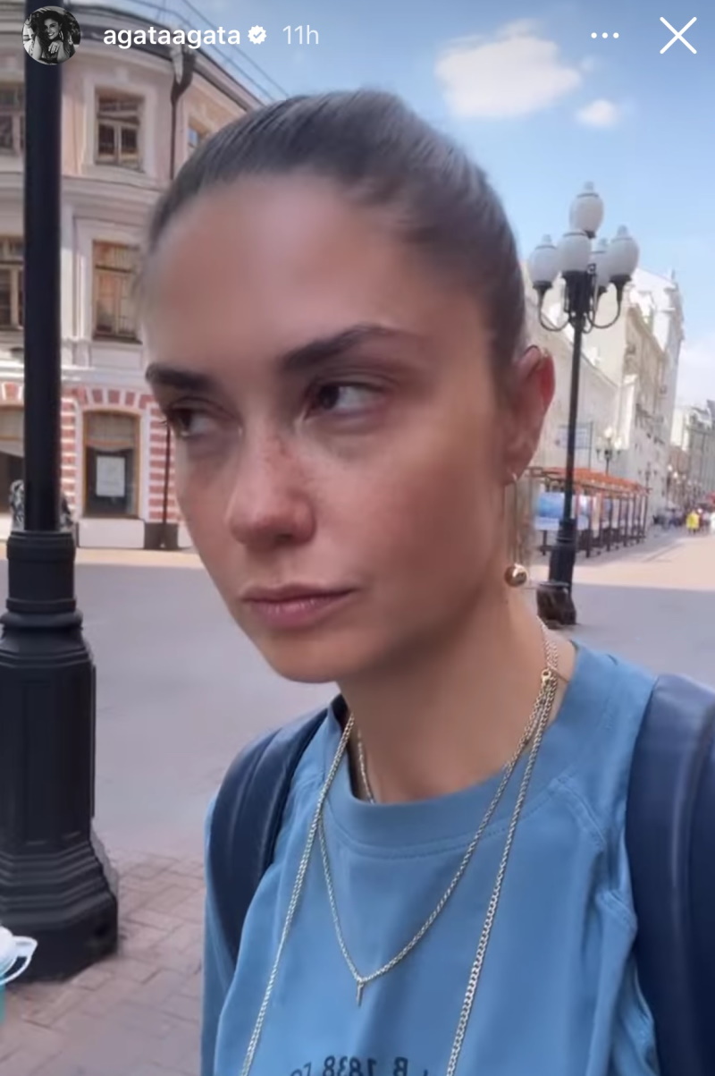 «В печали»: Агату Муцениеце перекосило на фоне новостей о свадьбе Прилучного с молоденькой красоткой