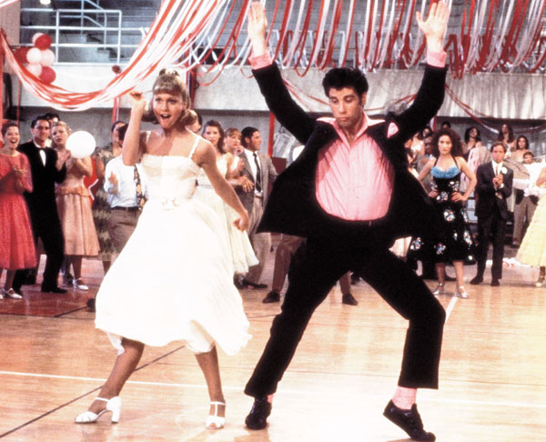 Оливия Ньютон-Джон и Джон Траволта