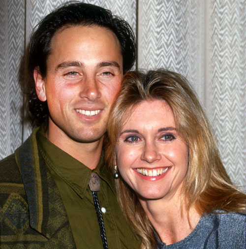 Оливия Ньютон-Джон с мужем