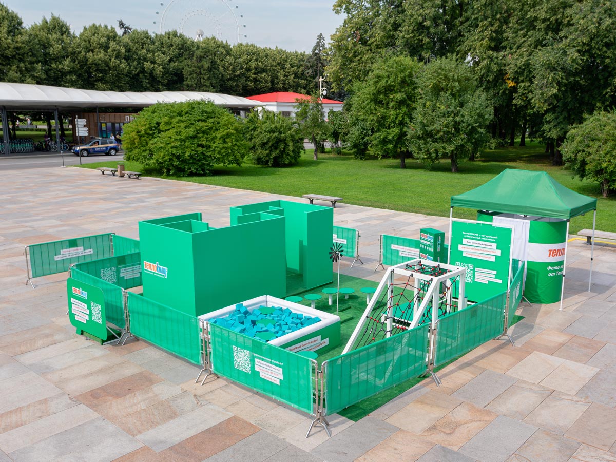 На ВДНХ открылась первая интерактивная строительная зона от ТеплоКНАУФ