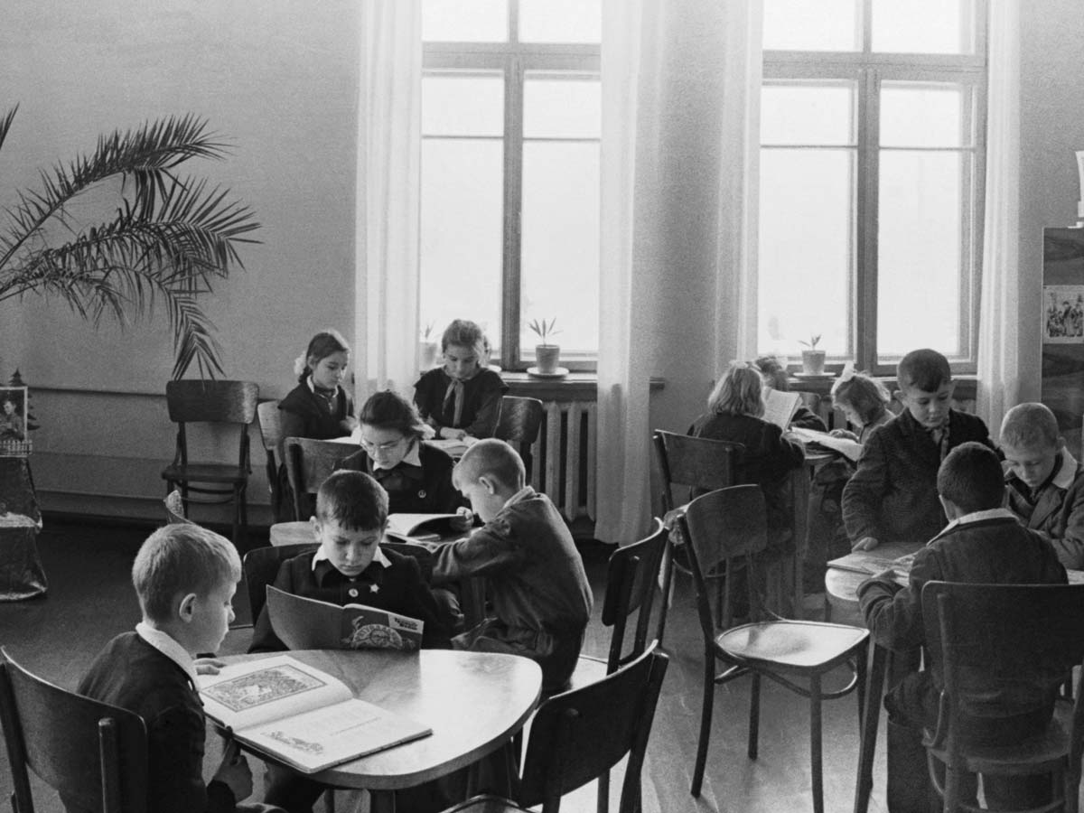 Продленка в школах СССР