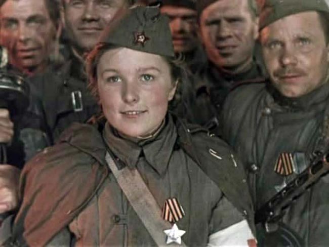 Вера Васильева в фильме «Сказание о земле сибирской»