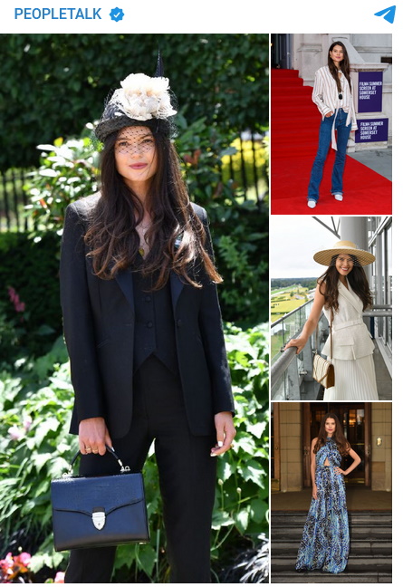 Породистая брюнетка: любовница принца Гарри сразила наповал