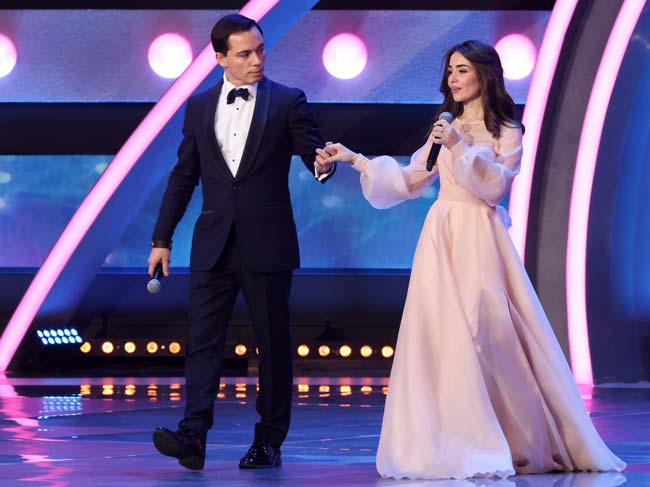 Пара года: Родион Газманов вывел в свет хрупкую красавицу