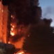 Разорвало квартиры, все в огне: военный самолет обрушился на жилой дом в Ейске