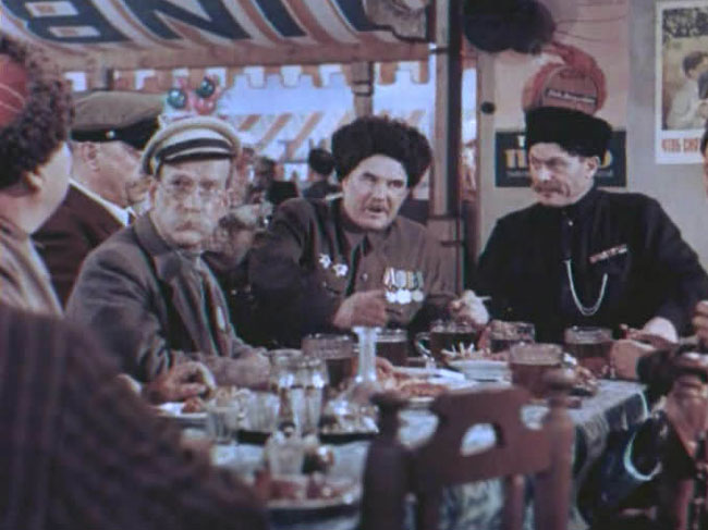 Фрагмент из фильма «Кубанские казаки»