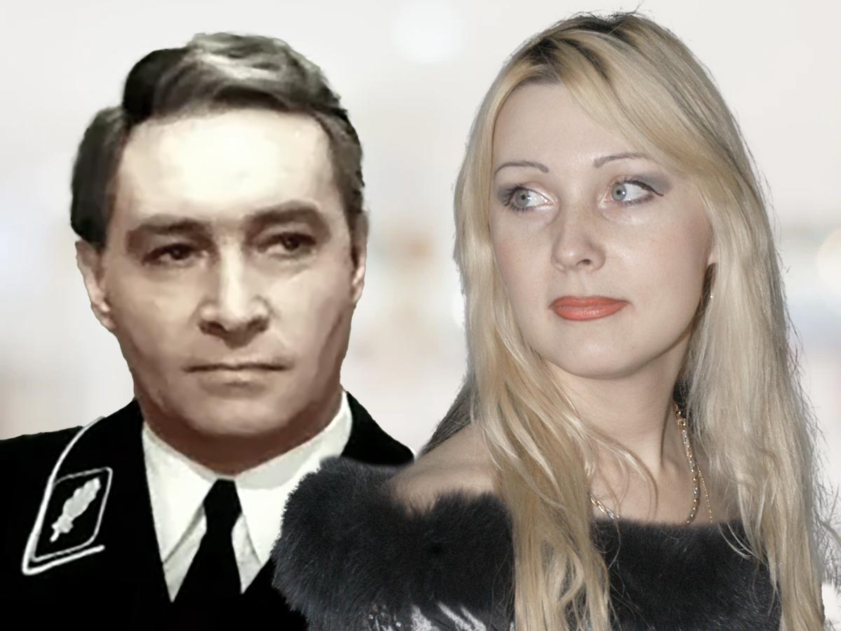 Виктор Тихонов и его дочь Анна