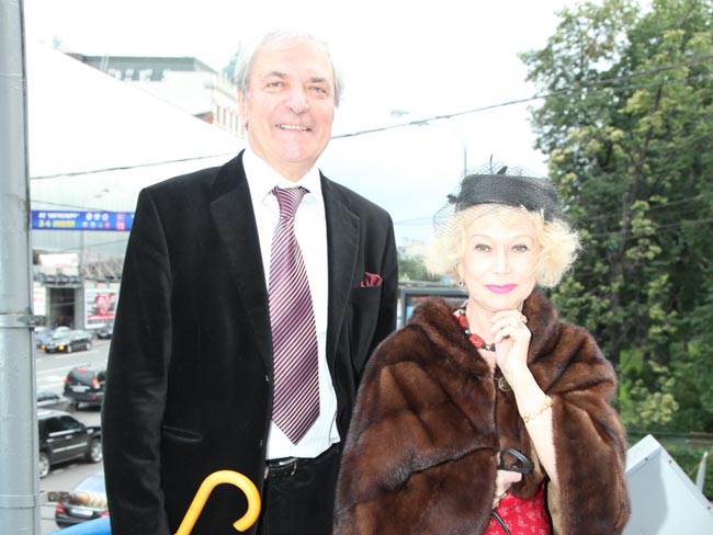 Александр Лазарев-старший и Светлана Немоляева