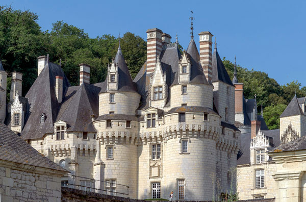 Замок в долине Луары, описанный в «Спящей красавице»